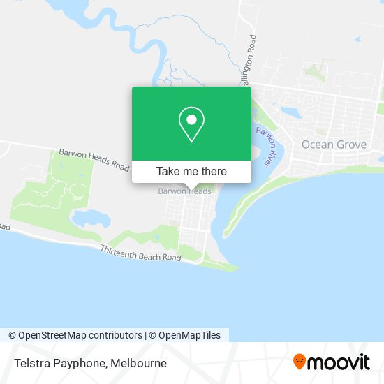Telstra Payphone map