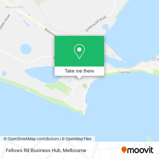 Fellows Rd Business Hub map