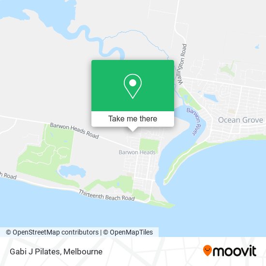Gabi J Pilates map