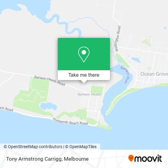 Tony Armstrong Carrigg map