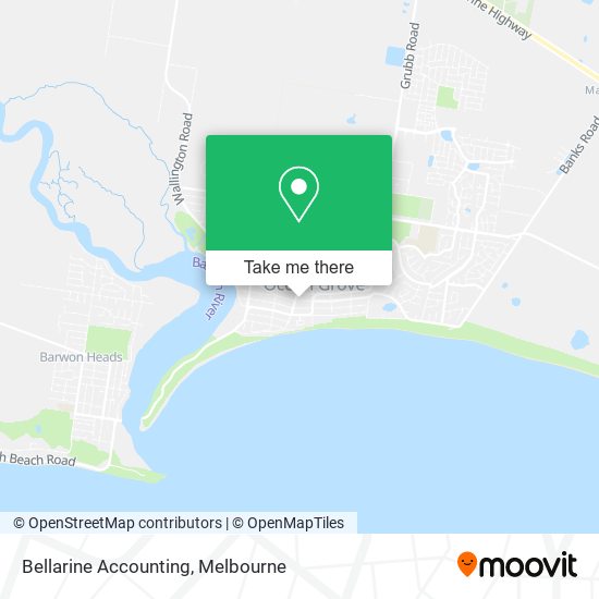 Bellarine Accounting map