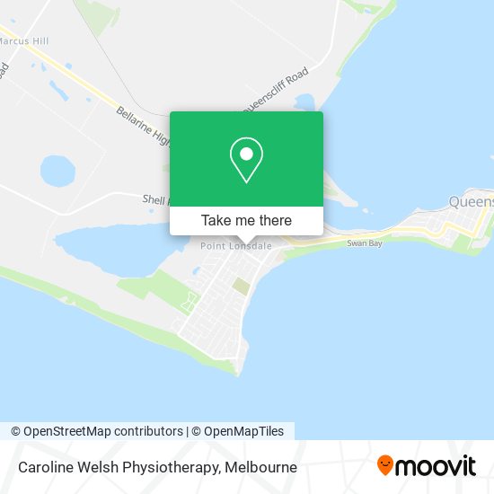 Caroline Welsh Physiotherapy map