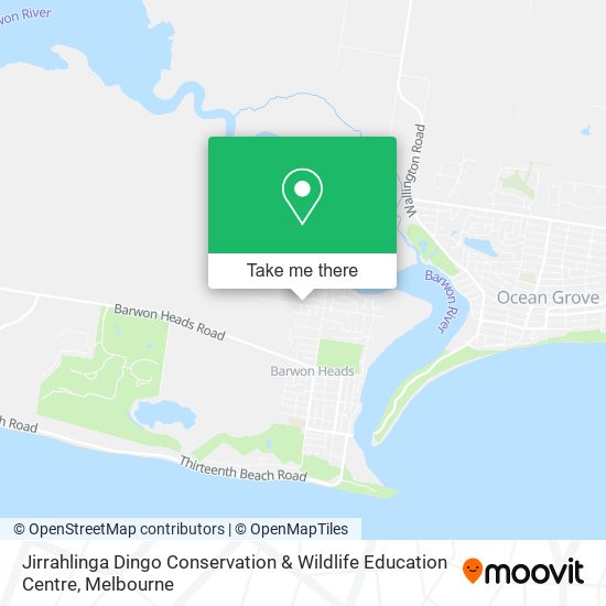Jirrahlinga Dingo Conservation & Wildlife Education Centre map