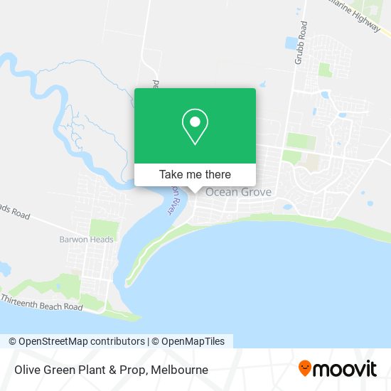 Olive Green Plant & Prop map
