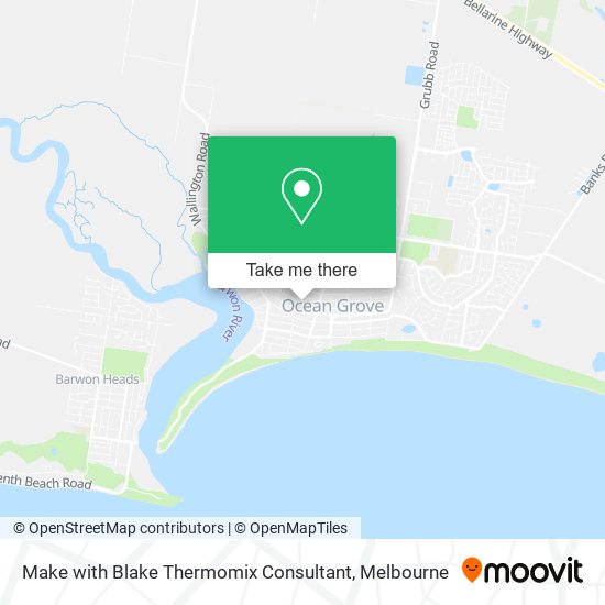 Make with Blake Thermomix Consultant map