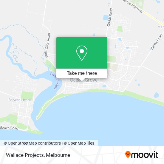 Wallace Projects map
