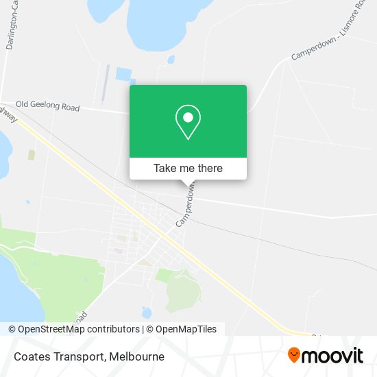 Coates Transport map