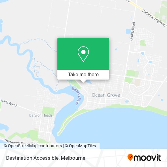 Destination Accessible map