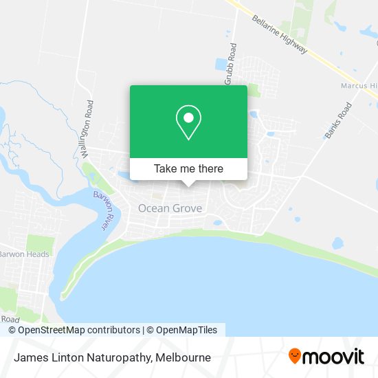 James Linton Naturopathy map