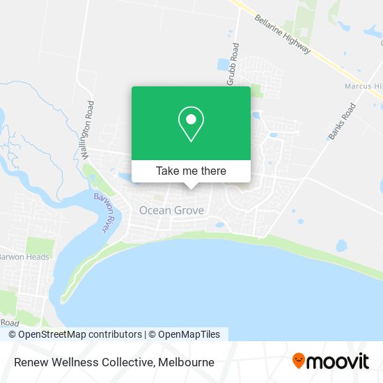 Renew Wellness Collective map