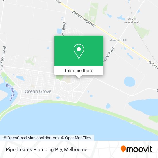 Pipedreams Plumbing Pty map
