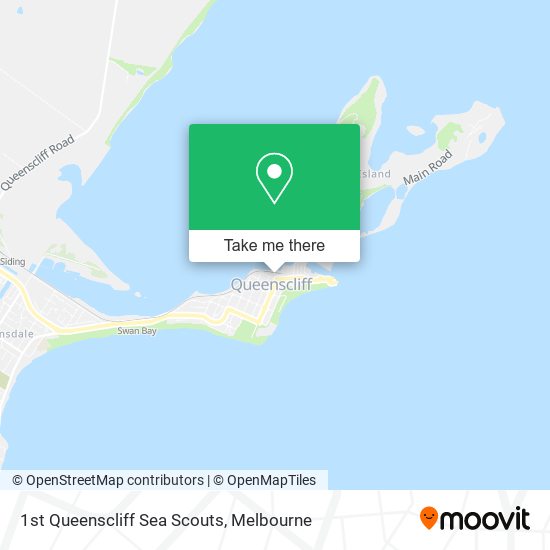 1st Queenscliff Sea Scouts map