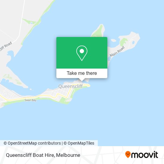 Queenscliff Boat Hire map