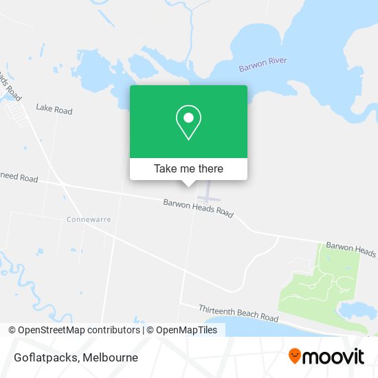 Goflatpacks map