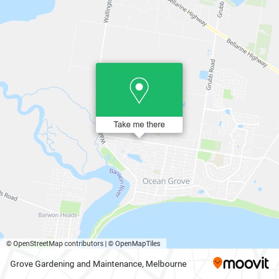Grove Gardening and Maintenance map
