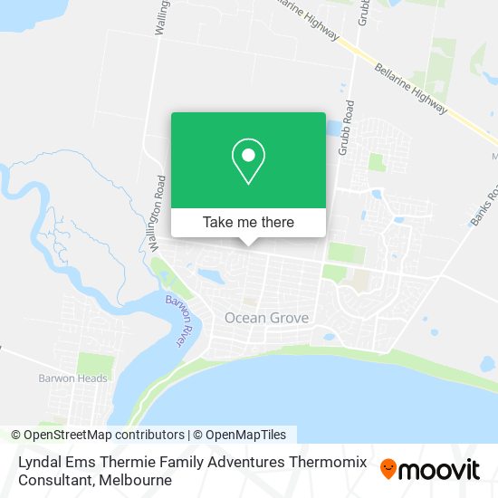 Lyndal Ems Thermie Family Adventures Thermomix Consultant map