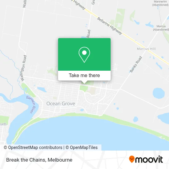 Mapa Break the Chains