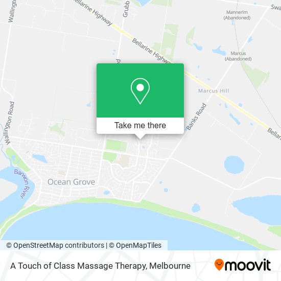 A Touch of Class Massage Therapy map