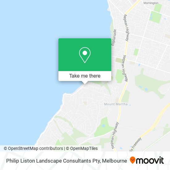 Philip Liston Landscape Consultants Pty map