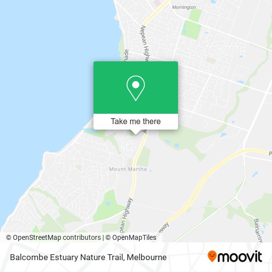 Balcombe Estuary Nature Trail map