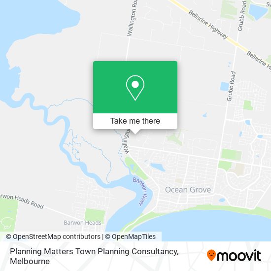 Planning Matters Town Planning Consultancy map