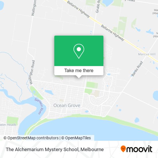 The Alchemarium Mystery School map