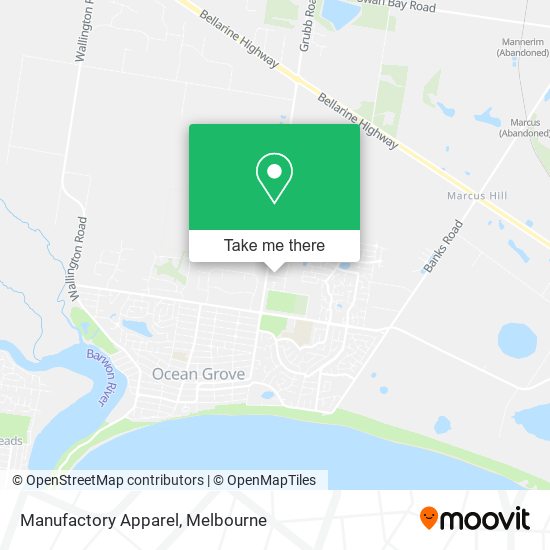 Manufactory Apparel map