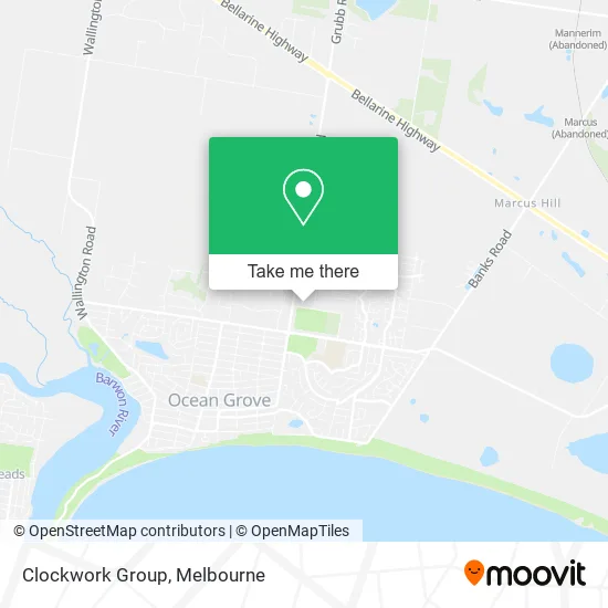 Clockwork Group map