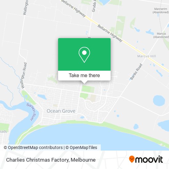 Charlies Christmas Factory map