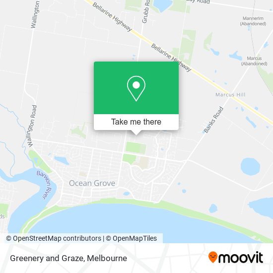 Greenery and Graze map