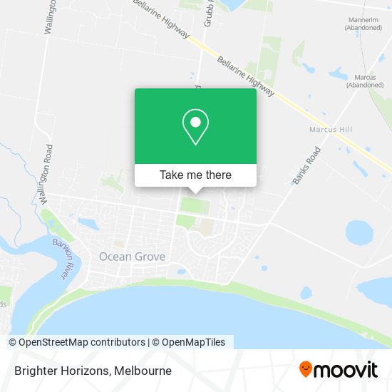Brighter Horizons map