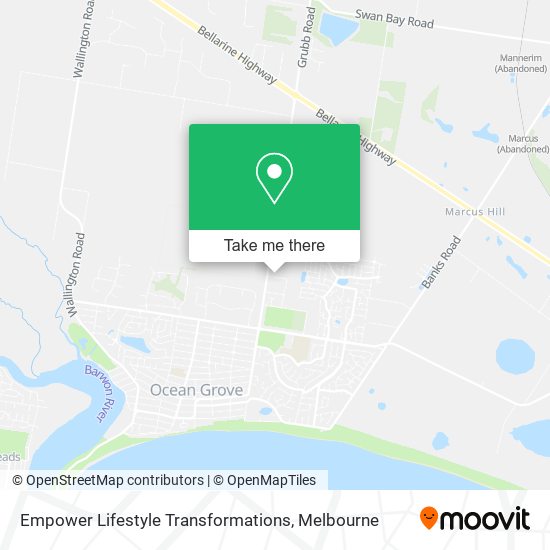 Empower Lifestyle Transformations map