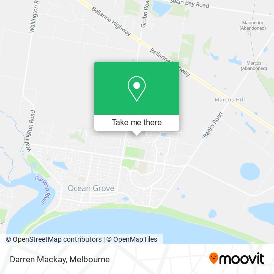 Darren Mackay map