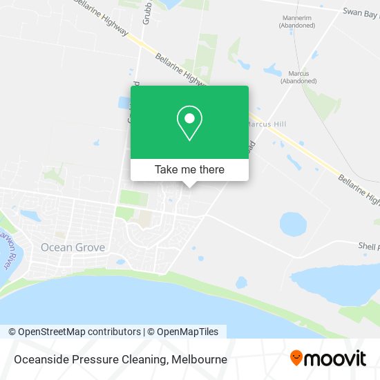 Oceanside Pressure Cleaning map