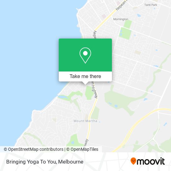 Bringing Yoga To You map