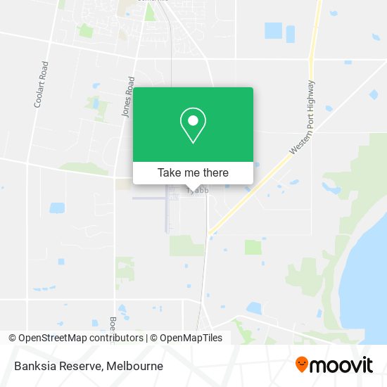 Banksia Reserve map