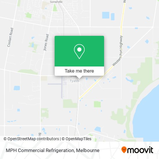 MPH Commercial Refrigeration map