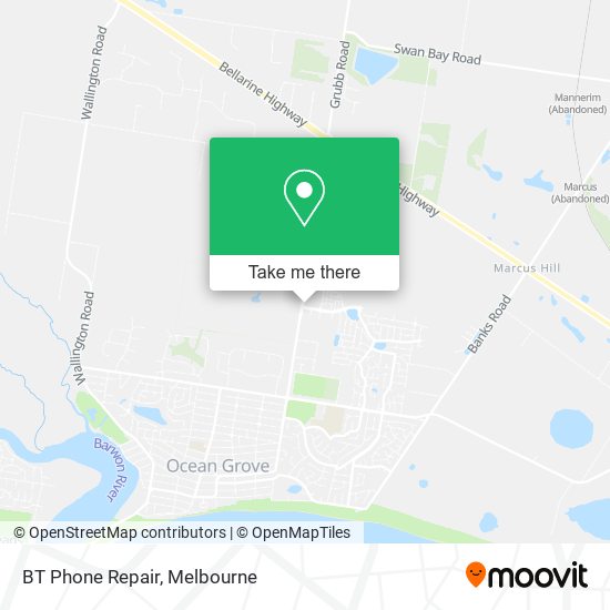 BT Phone Repair map