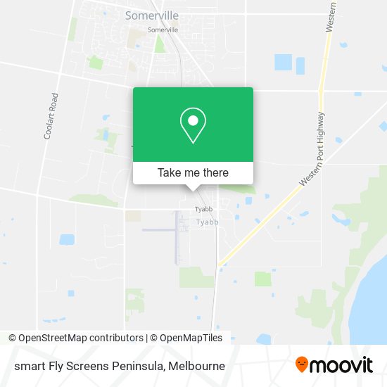 smart Fly Screens Peninsula map