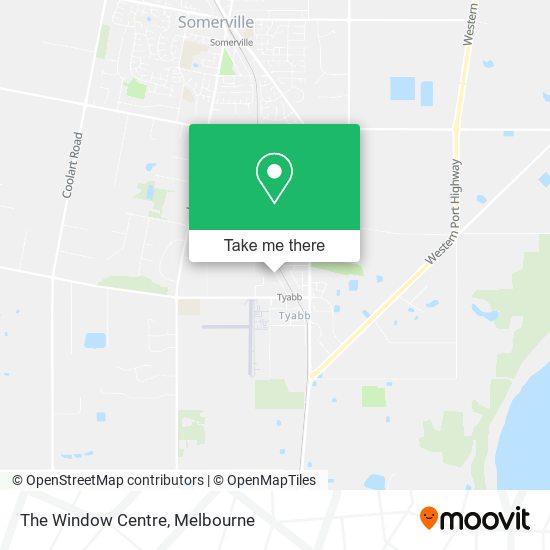 The Window Centre map