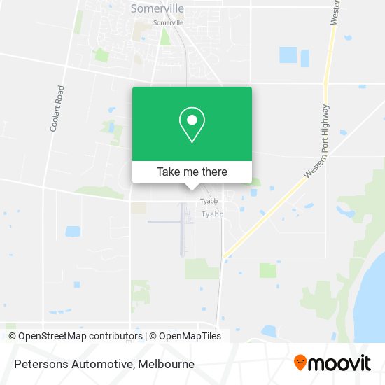 Petersons Automotive map
