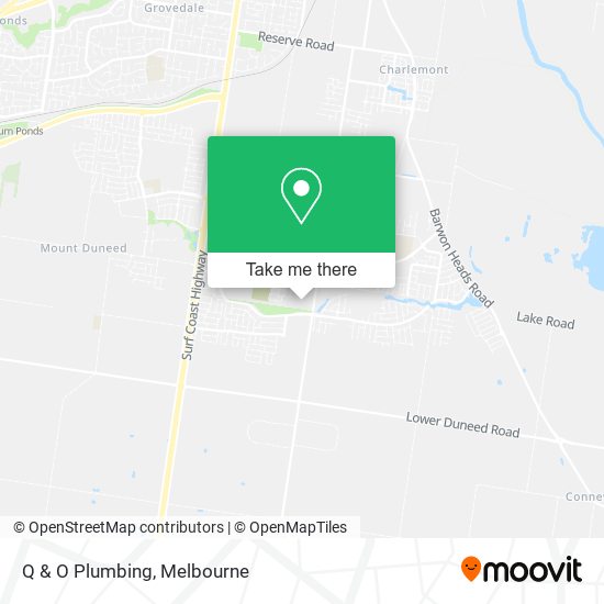 Q & O Plumbing map