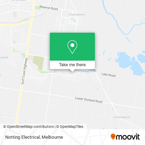 Notting Electrical map