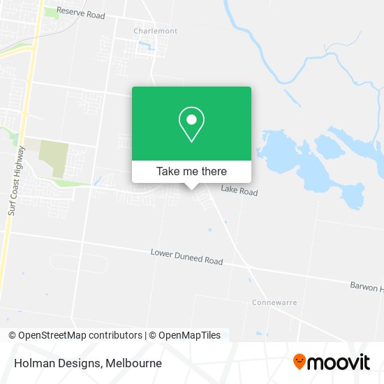 Holman Designs map