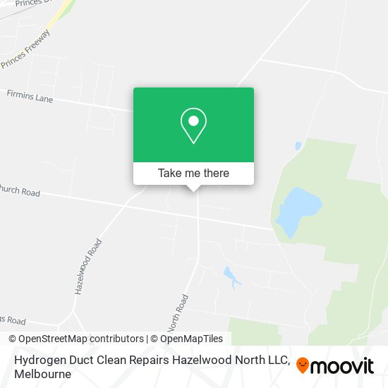 Hydrogen Duct Clean Repairs Hazelwood North LLC map