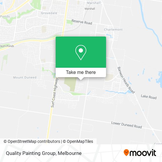 Quality Painting Group map