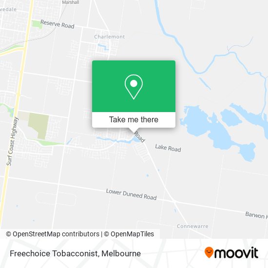 Freechoice Tobacconist map