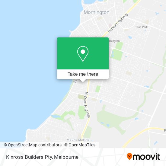 Kinross Builders Pty map