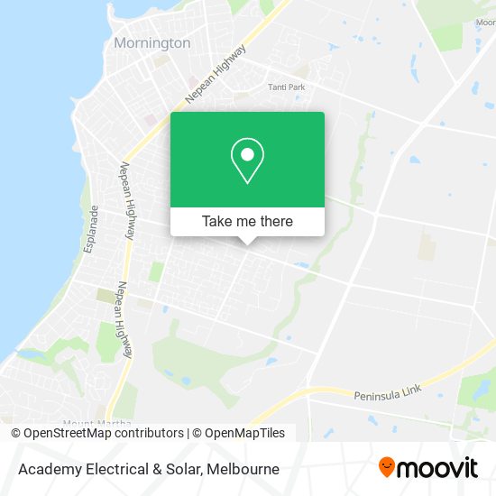 Academy Electrical & Solar map