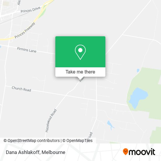Dana Ashlakoff map